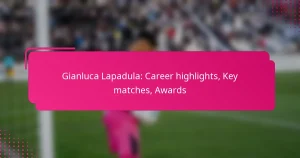 Gianluca Lapadula: Career highlights, Key matches, Awards