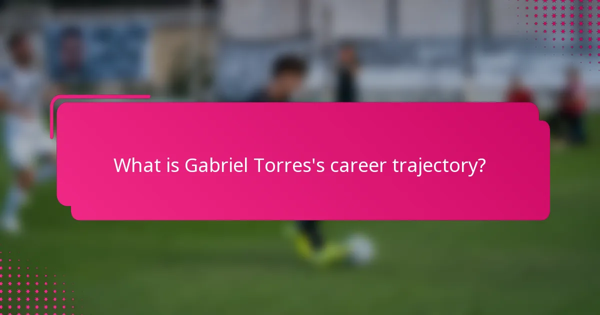 What is Gabriel Torres's career trajectory?